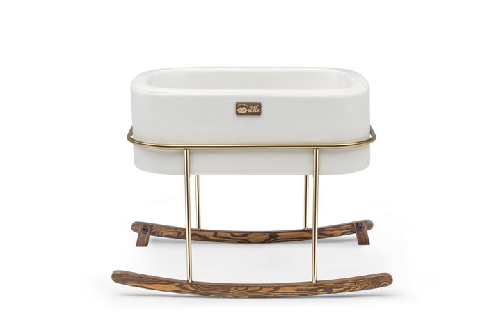Hanah Home Cuna Hier Metal - Blanco, Dorado Hanah Home Cuna Hier Metal - Blanco, Dorado